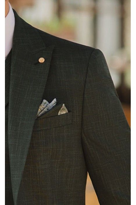 Dunkelgrüner Bräutigamanzug 83.26.900A Dunkelgrüner Bräutigamanzug 83.26.900A