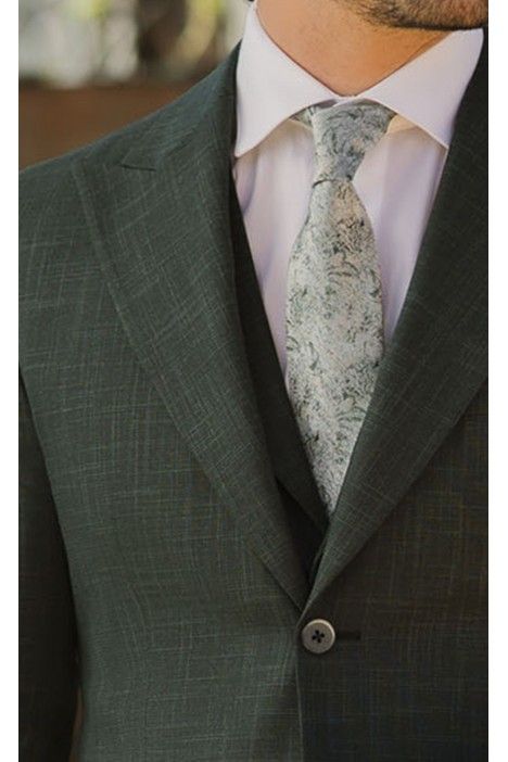 Traje de novio verde oscuro 83.26.900B