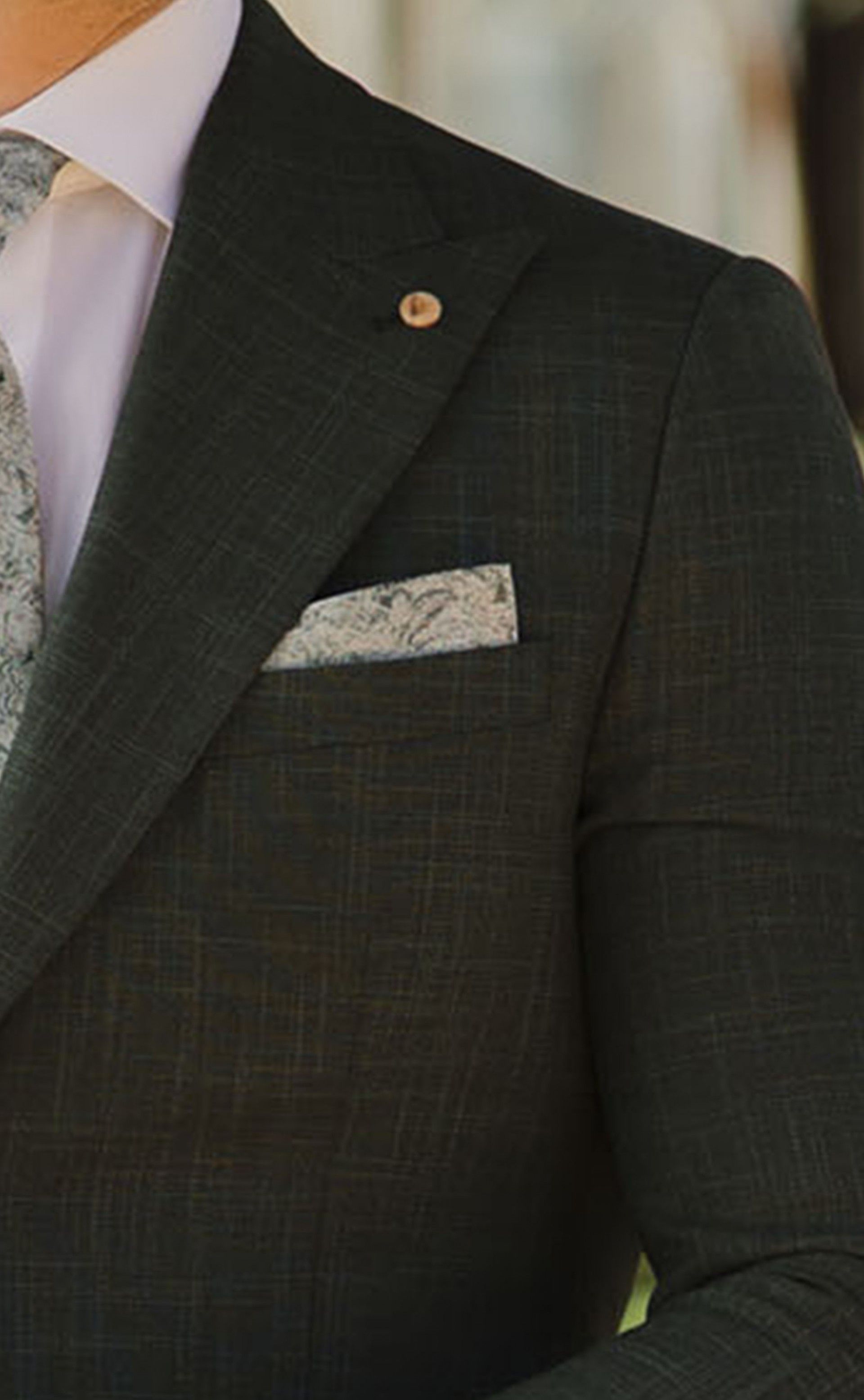 Dunkelgrüner Bräutigamanzug 83.26.900B