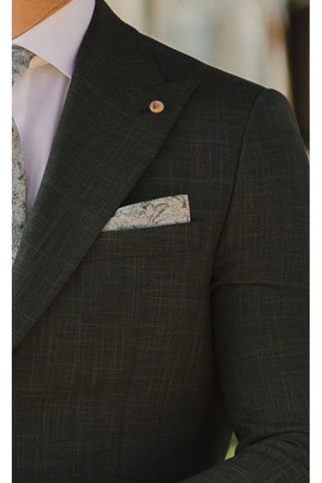 Traje de novio verde oscuro 83.26.900B