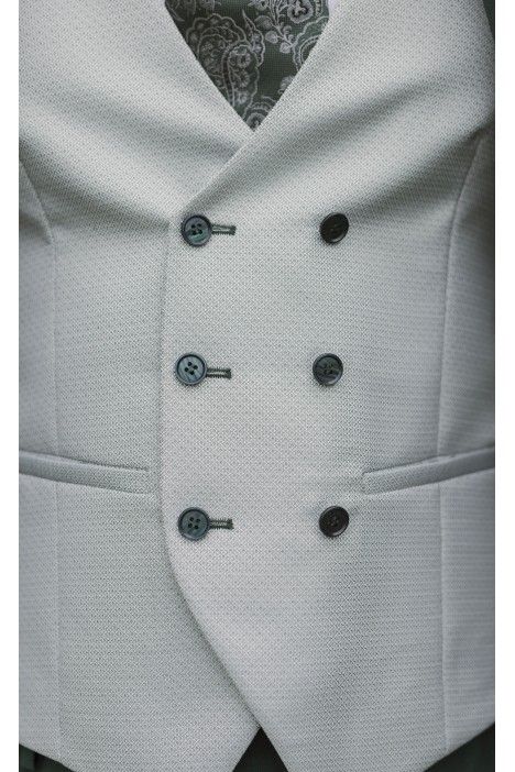 Green Wool Groom Suit ? Zignone Fabric 37.26.91A