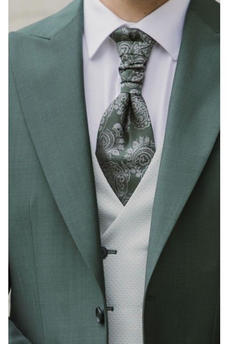 Green Wool Groom Suit ? Zignone Fabric 37.26.91A